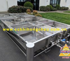 Bồn xử lý dạng chữ nhật