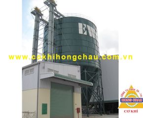 Silo chứa trấu 1500 m3